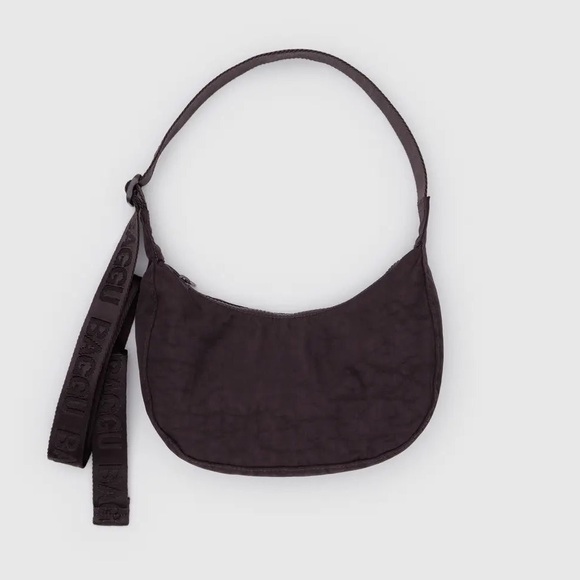 Baggu Chocolate Plum small nylon crescent - Picture 5 of 5